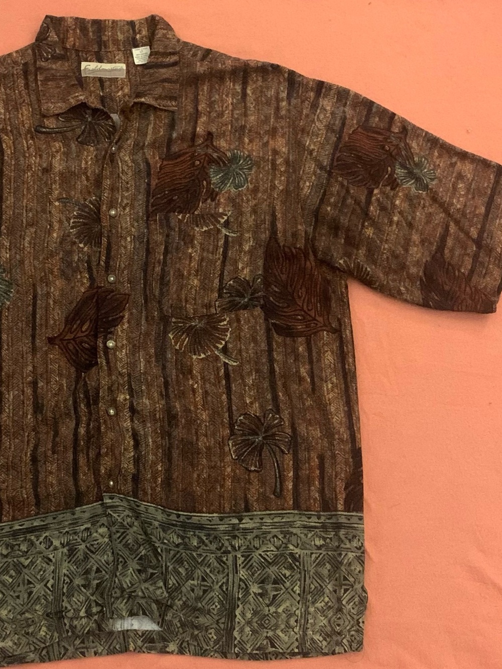 FIELDMASTER SS 100% Rayon Shirt - Picture 3 of 8